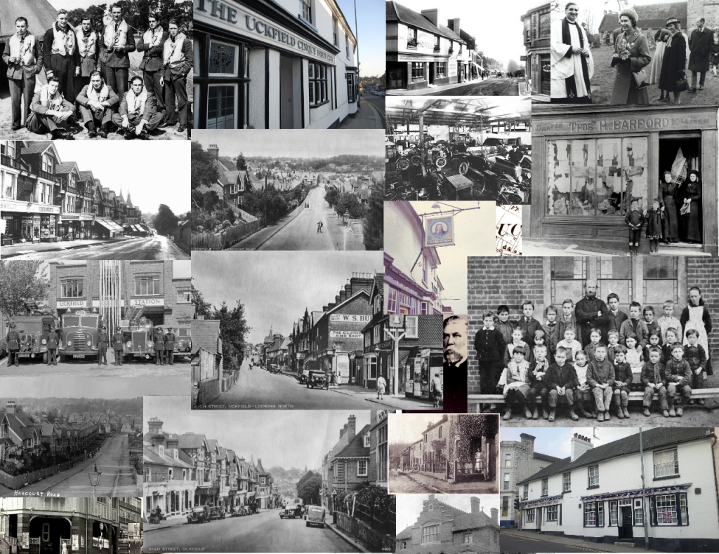 Old photographs of Uckfield and the club